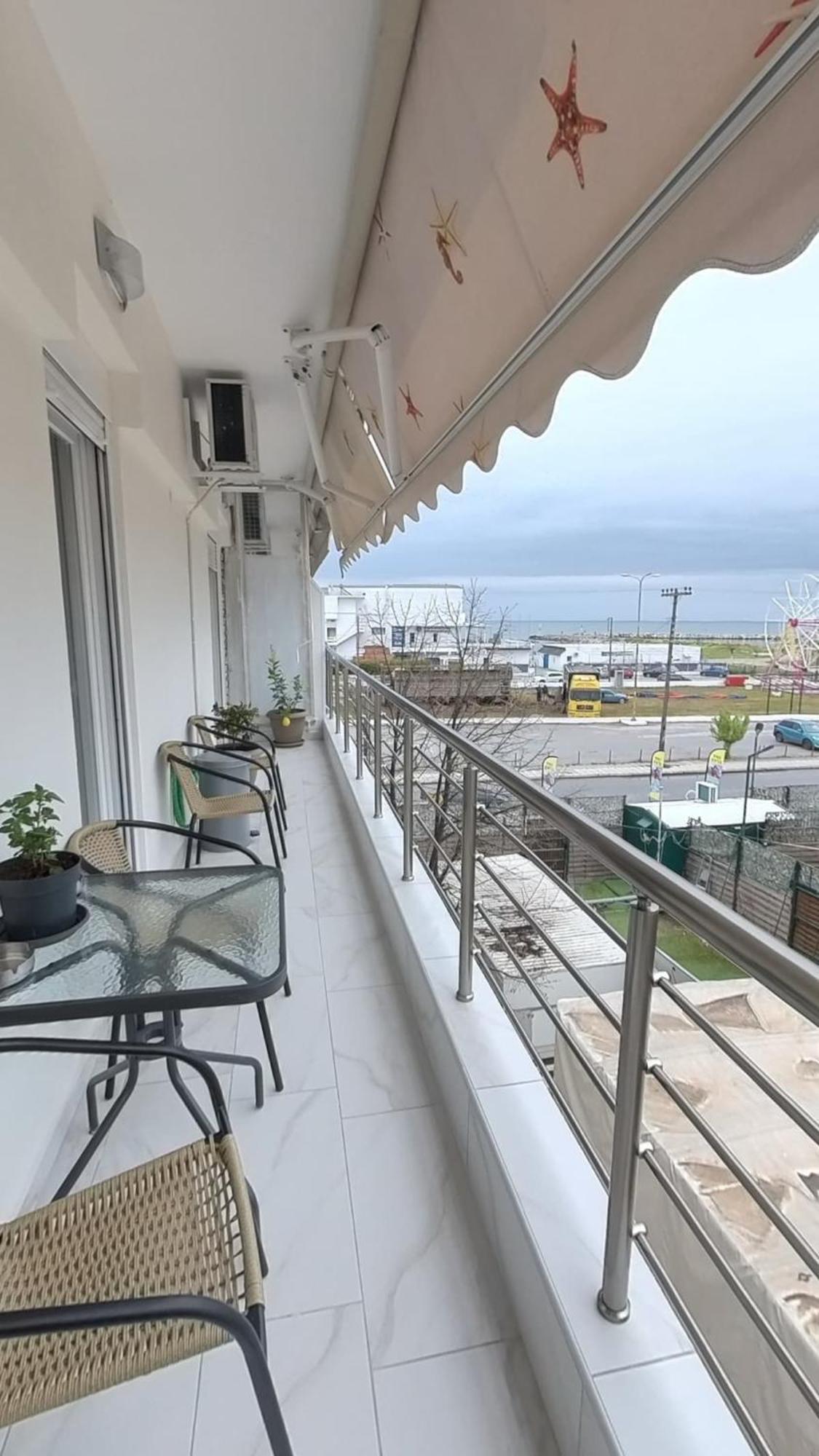 Cozy Sea View Apartment In Paralia Exteriér fotografie